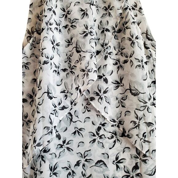 CAbi Women's S Camisole Terrace Top Black Gray White Adjustable Straps Bust 36" - Picture 8 of 8